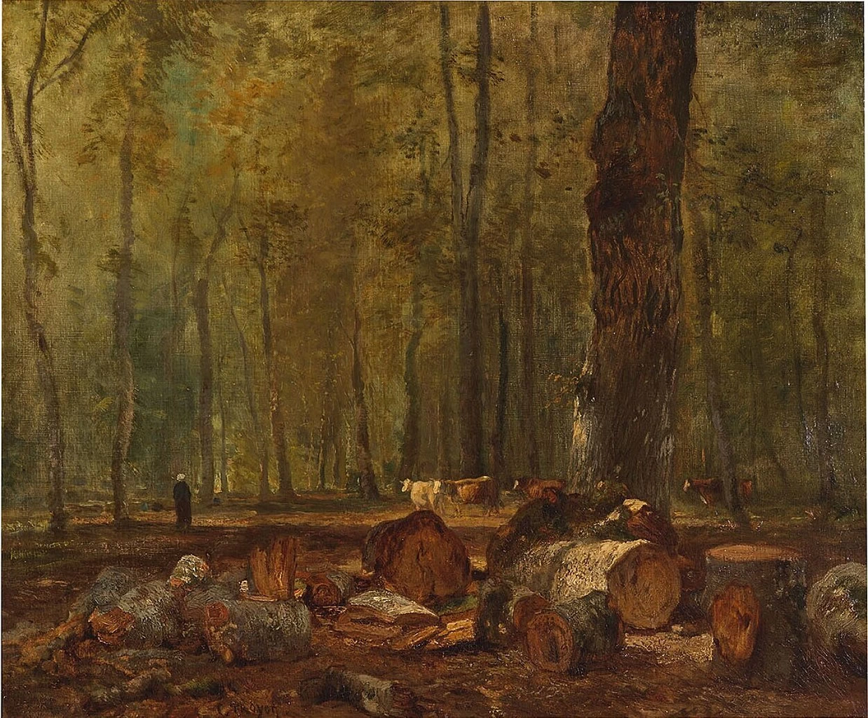 Paesaggio forestale - Museum Boijmans Van Beuningen, Rotterdam